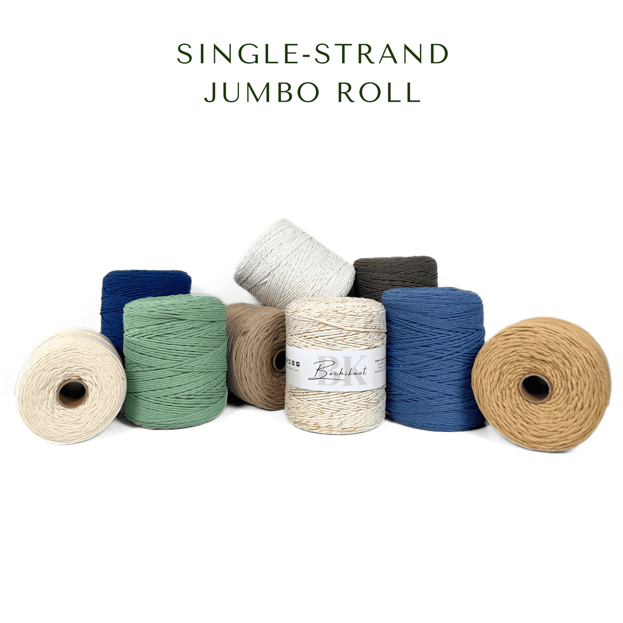 Single-Strand Macrame Cord (Jumbo Roll)