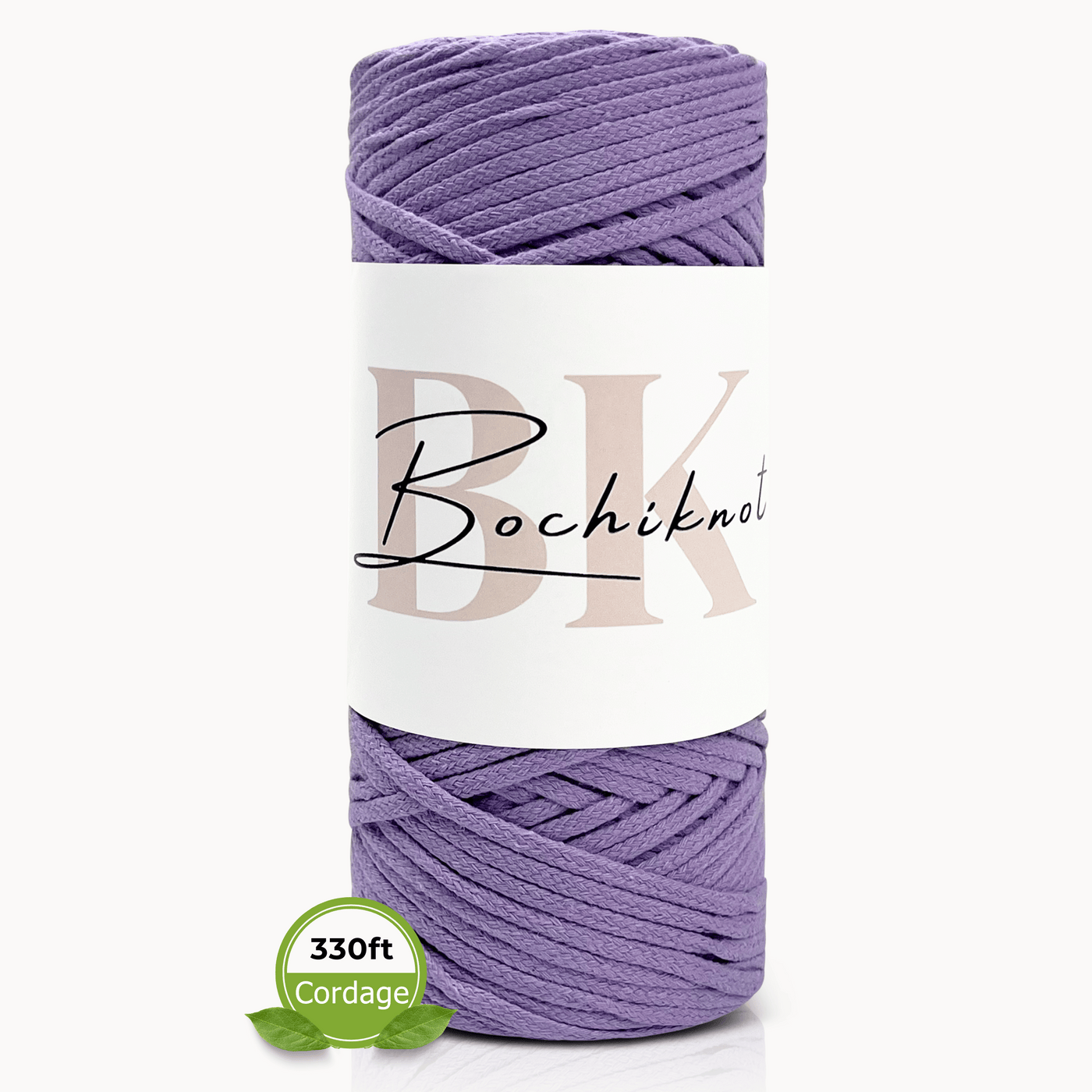 Braided Recycled Cotton Cord PETITE (100m)