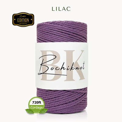 3ply Twist Recycled Cotton Cord