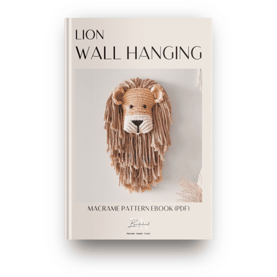 Macrame Lion Wall Hanging EBOOK