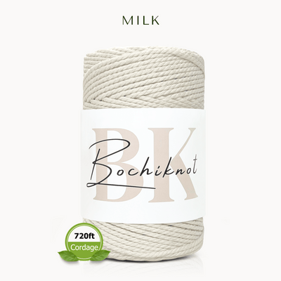 3ply Twist Recycled Cotton Cord