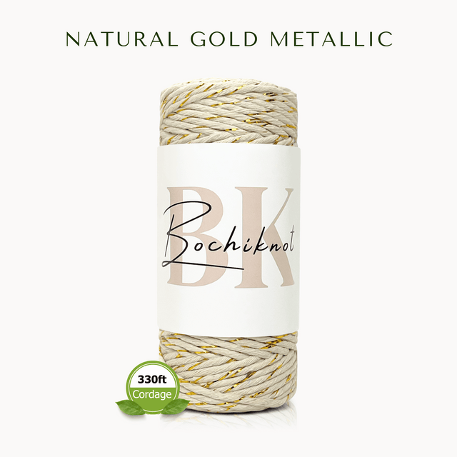 Single-Strand Macrame Cord (Petite, 100m)