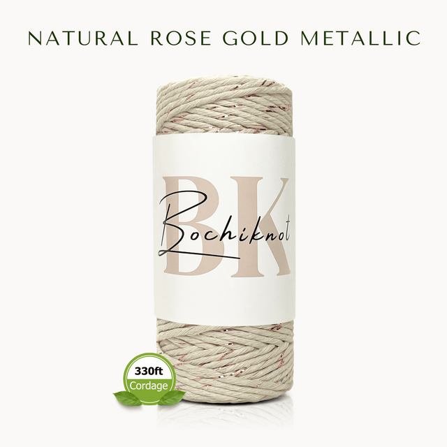 Single-Strand Macrame Cord (Petite, 100m)