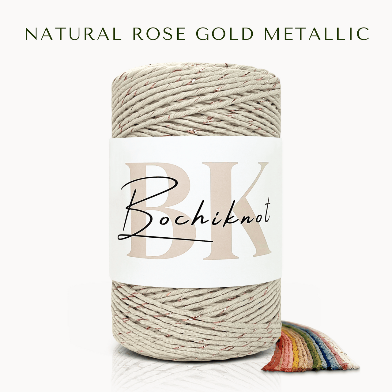 Single-Strand Macrame Cord (Regular Rolls)