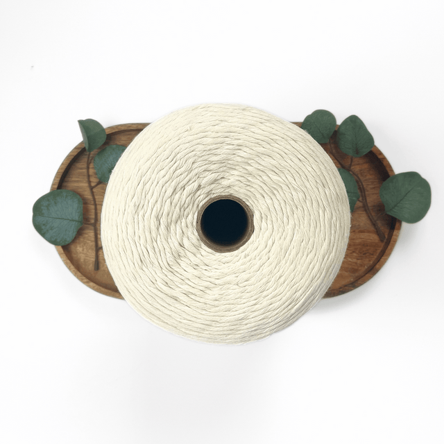 Clearance JUMBO Soft-Spun Single-Strand Macrame Cord (Natural)