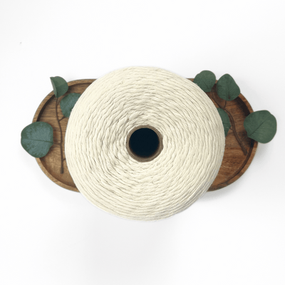 Clearance JUMBO Soft-Spun Single-Strand Macrame Cord (Natural)