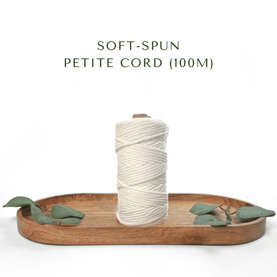 Clearance Petite Soft-Spun Single-Strand Macrame Cord (Natural)