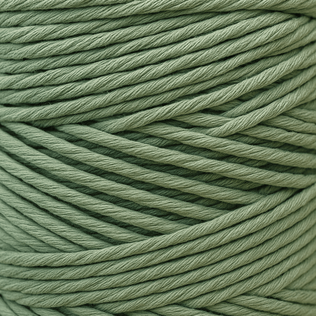 Clearance Single Strand Macrame Cord JUMBO (Sea Green)