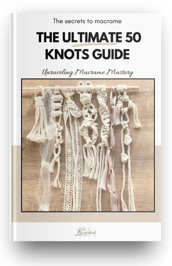 Bochiknot 50 Macramé Knots & Sennit Guide free ebook cover