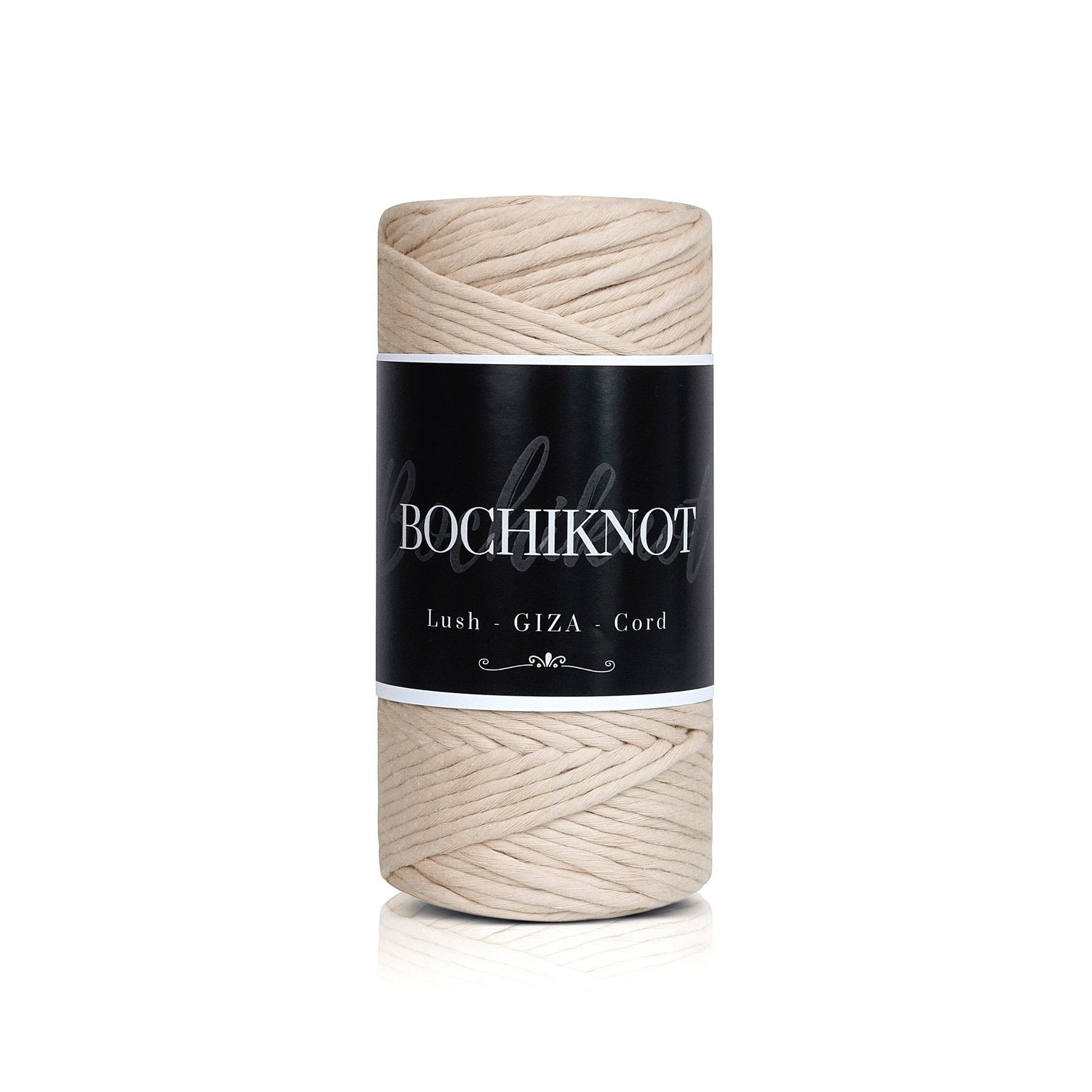 Bochiknot Macrame Single Strand All-Natural Cord Rolls
