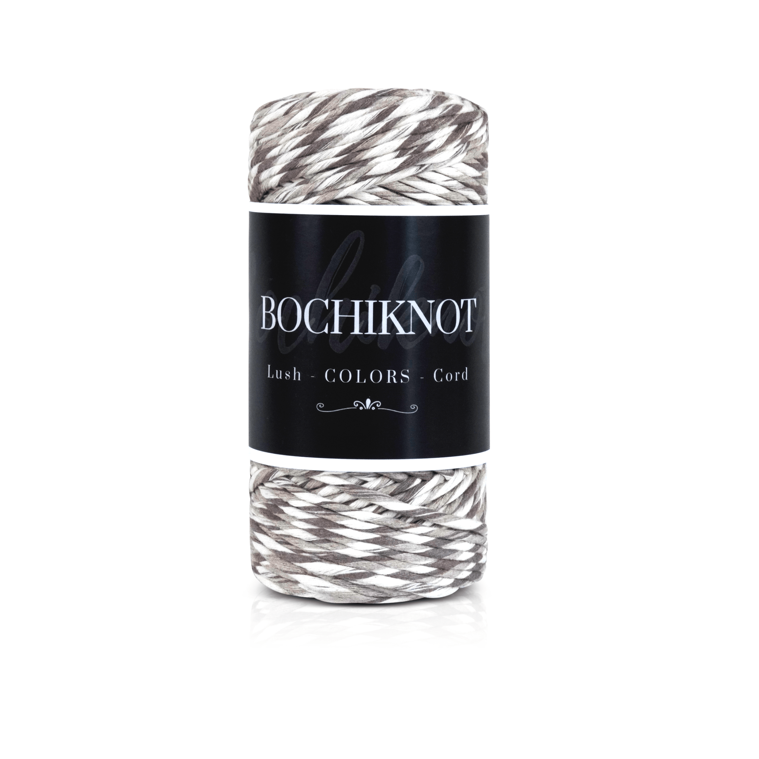 BOCHIKNOT Macrame LUSH 5mm Color Swirls Single Strand Cord (105yds) –  Bochiknot