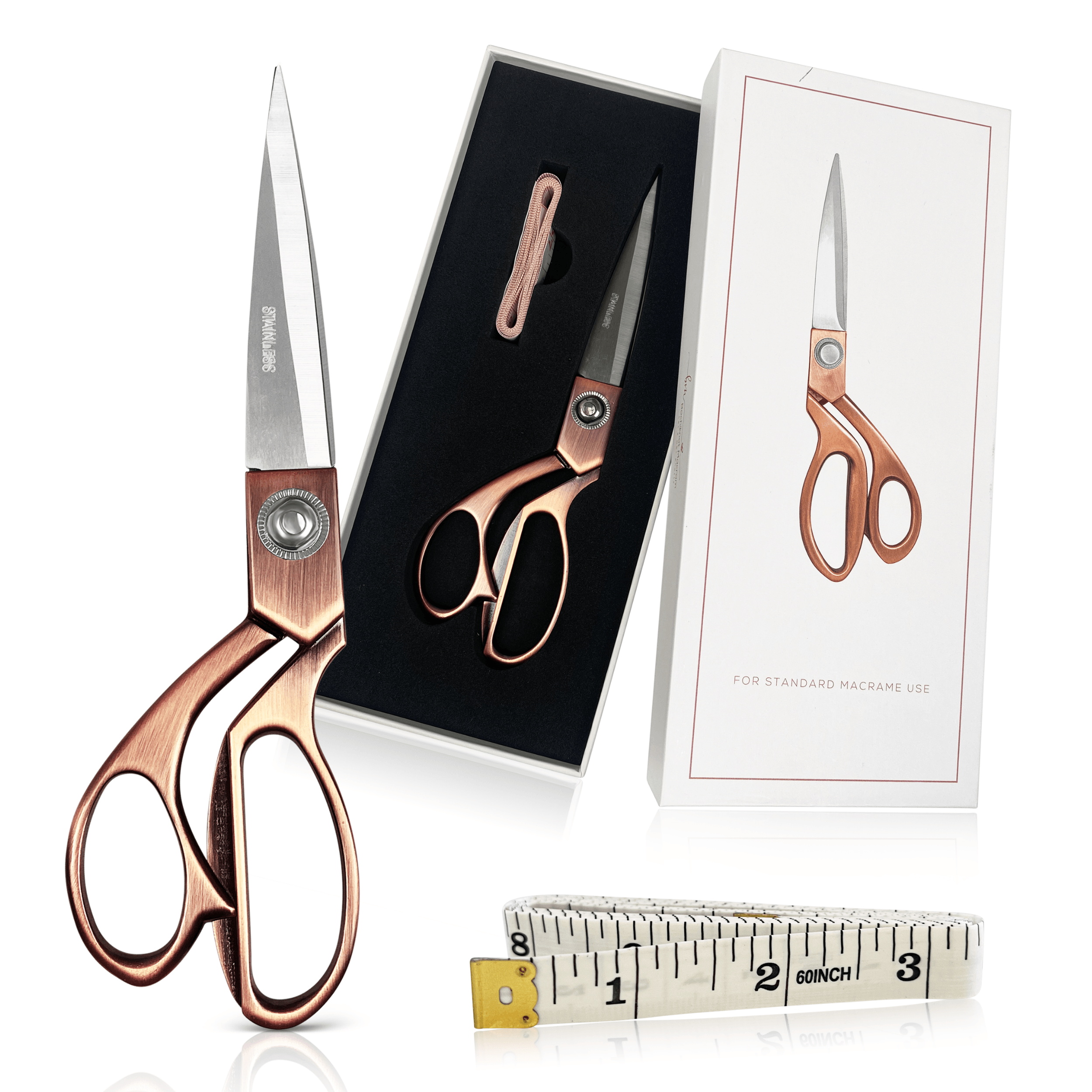 Macrame scissors