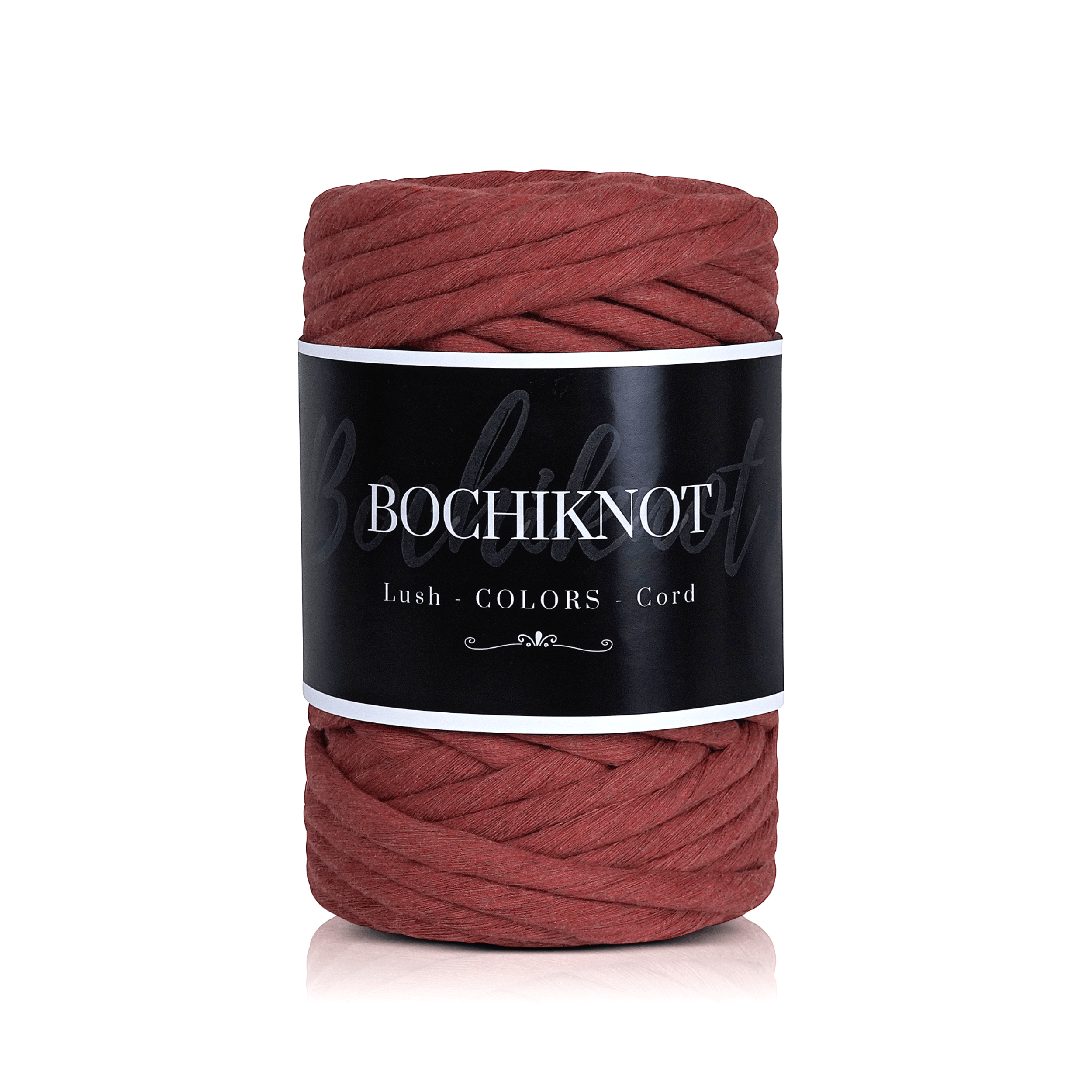 BOCHIKNOT 5mm Macrame Cord - Single Strand Macrame Cord - Cotton Cord for Macrame & Knotting - Macrame Rope Supplies in 3mm 4mm 5mm for Crafts, Wall