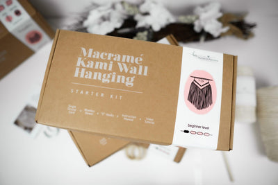 Macramé Kami Wall Hanging Kit - Bochiknot