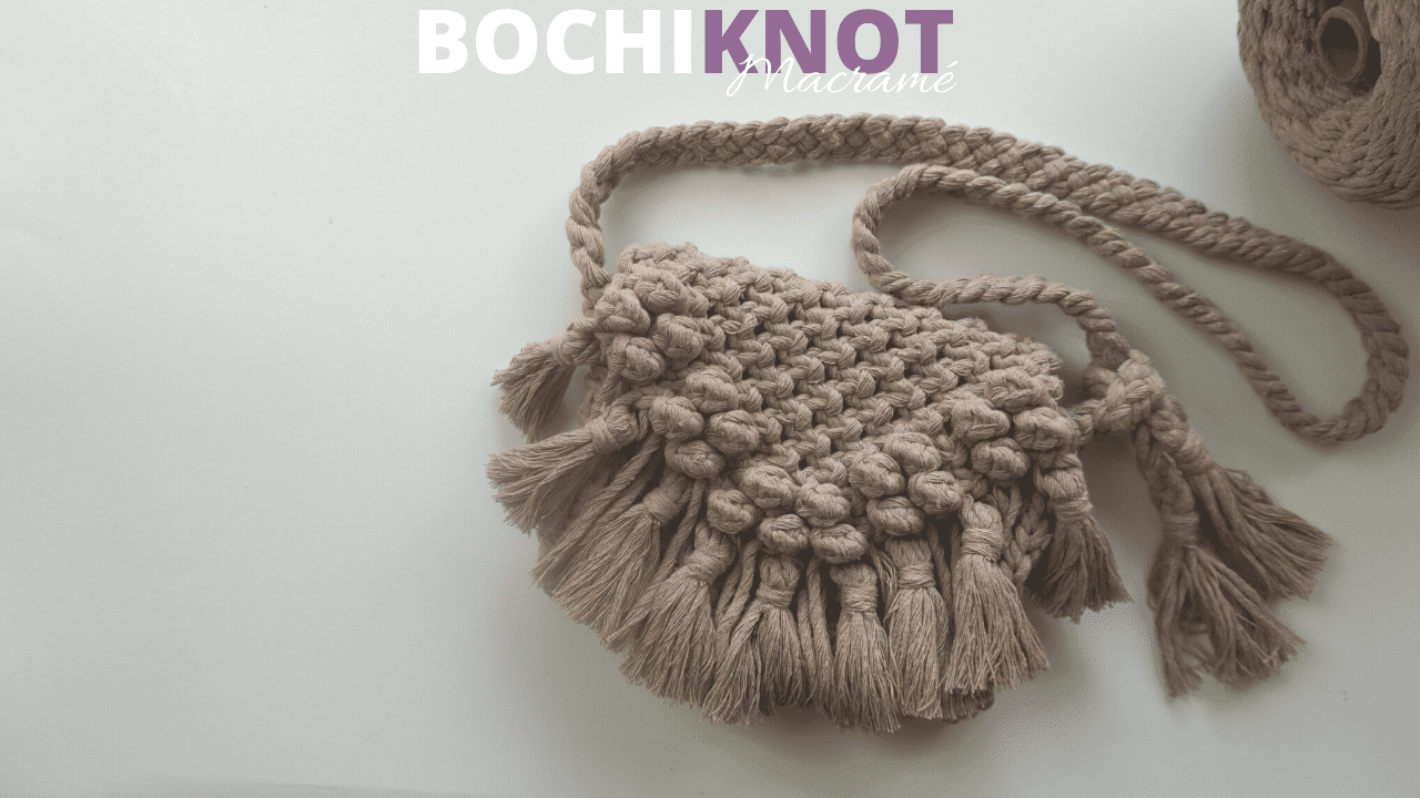 Macramé Kinsley Tassel Cross Body Bag Pattern - Bochiknot