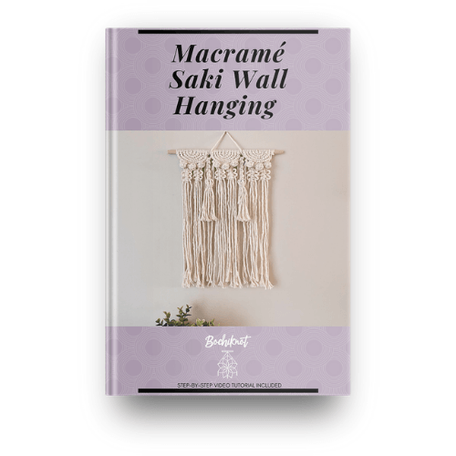 Saki Wall Hanging Pattern - Bochiknot