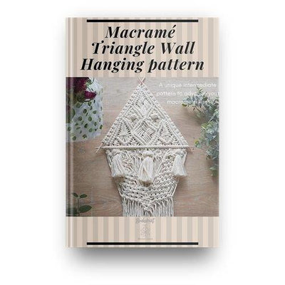 Triangle Wall Hanging Pattern - Bochiknot